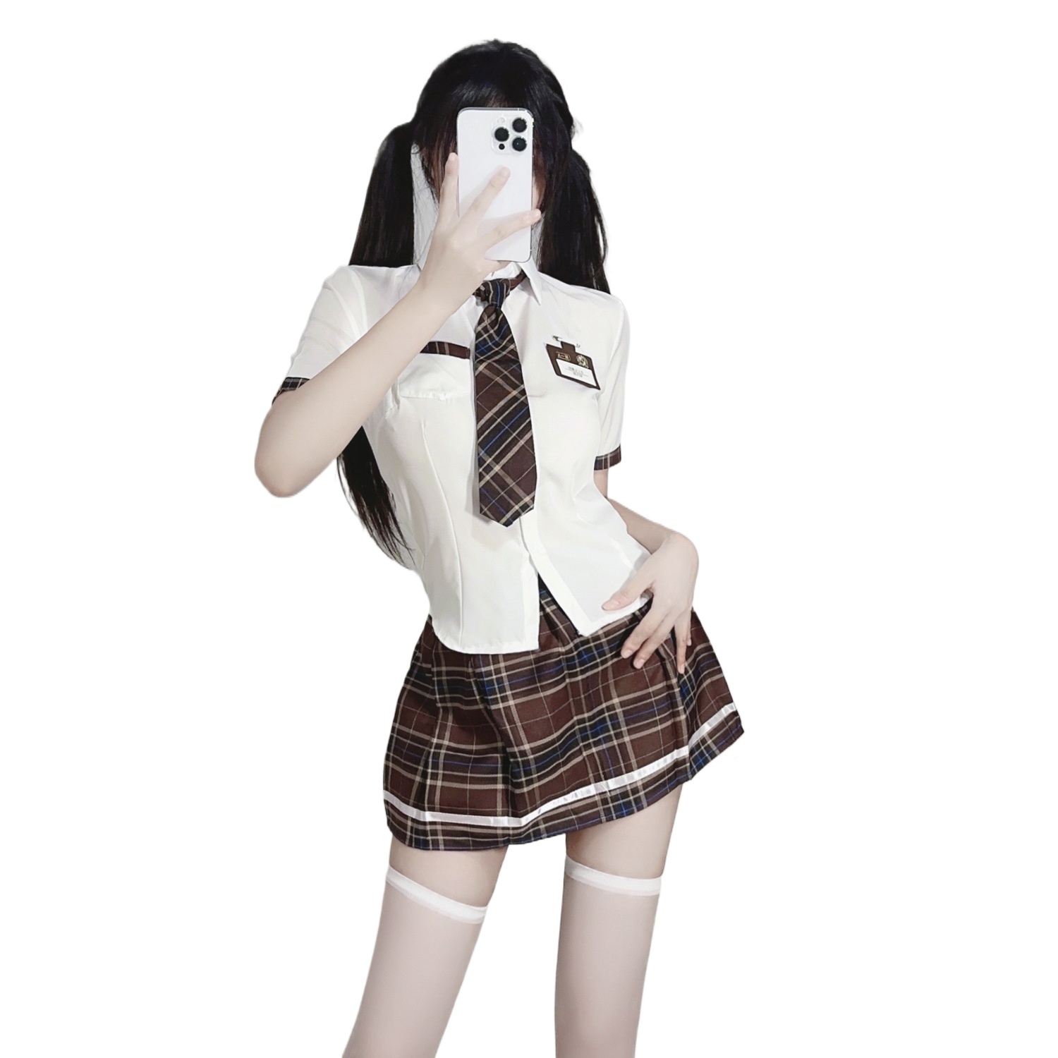 Pleated Skirt Women - New British College Style Student Campus