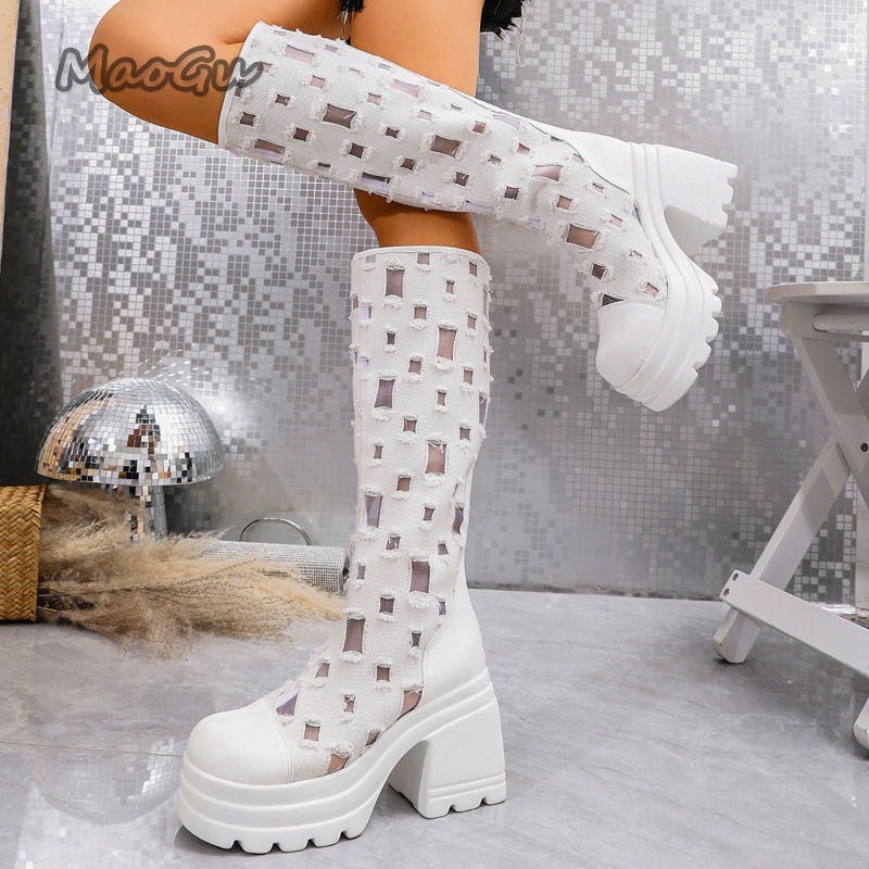 Women'S Fashion Boots 2025 - 2025 Spring Autumn New British Style