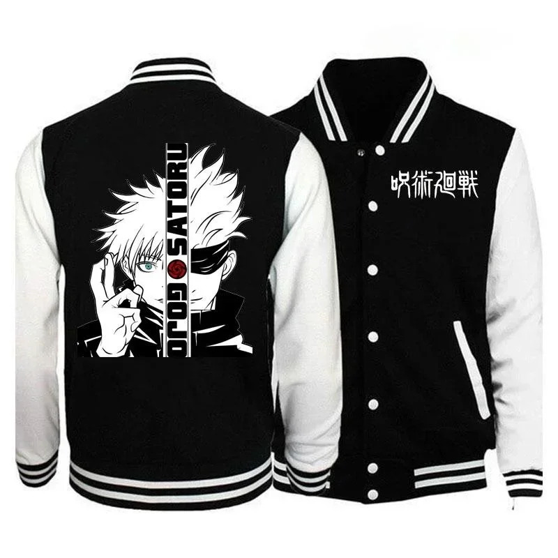 Women'S Fashion Jersey - Anime Jujutsu Kaisen Gojo Satoru Baseball