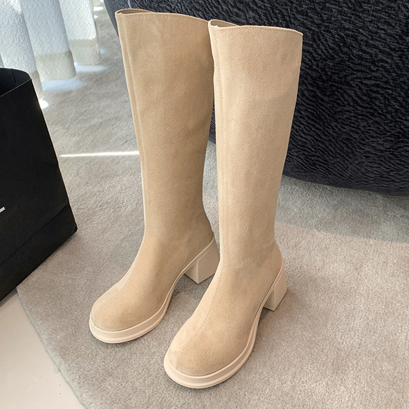 Women’s High Boots Suede High  - đánh giá và giá Women'S Fashion Boots 2025