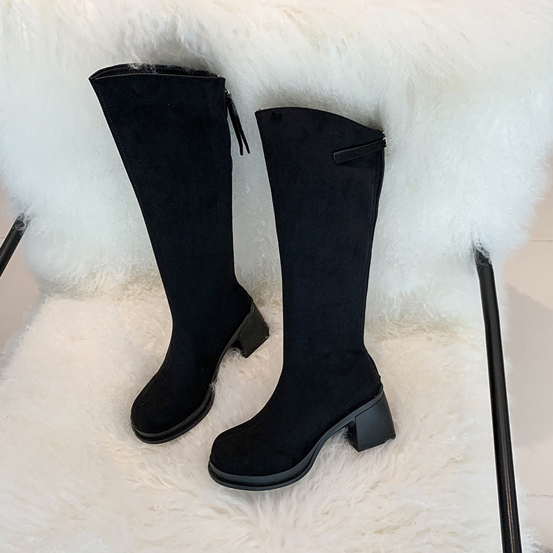 Women’s High Boots Suede High  - đánh giá và giá Women'S Fashion Boots 2025