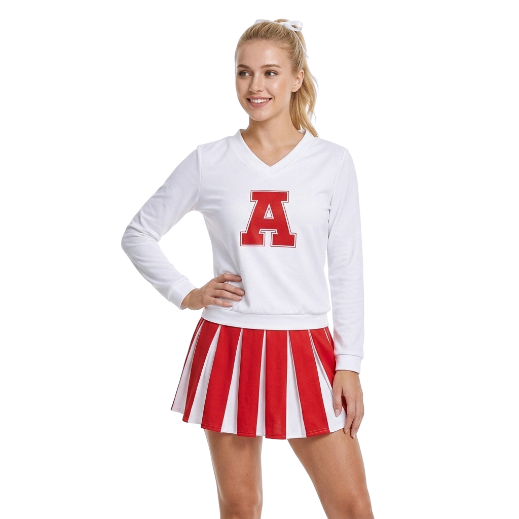 Betty Nerd Cheerleader Uniform - đánh giá và giá Pleated Skirt Women