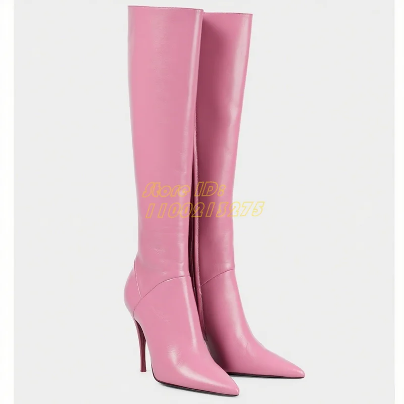 Matte Leather Knee High Boots  - đánh giá và giá Women'S Fashion Boots 2025