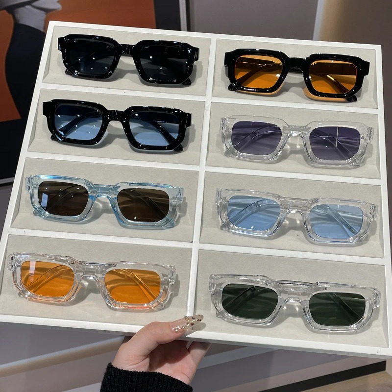New Hot Selling Square Small F - đánh giá và giá Women'S Fashion Eyeglass Frames