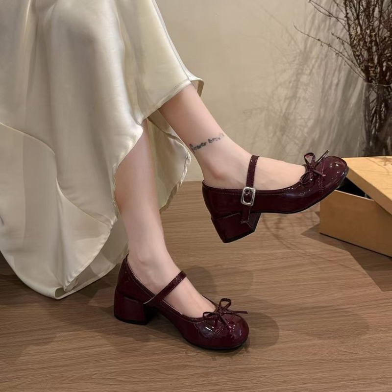 Womens Mary Jane Shoes Round T - đánh giá và giá Women'S Fashion Footwear