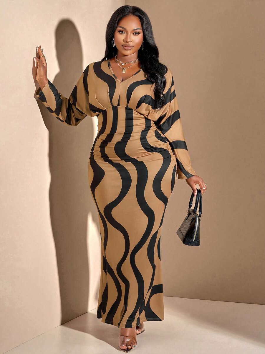 Plus Size Womens Abstract Patt - đánh giá và giá Women'S Fashion Jersey