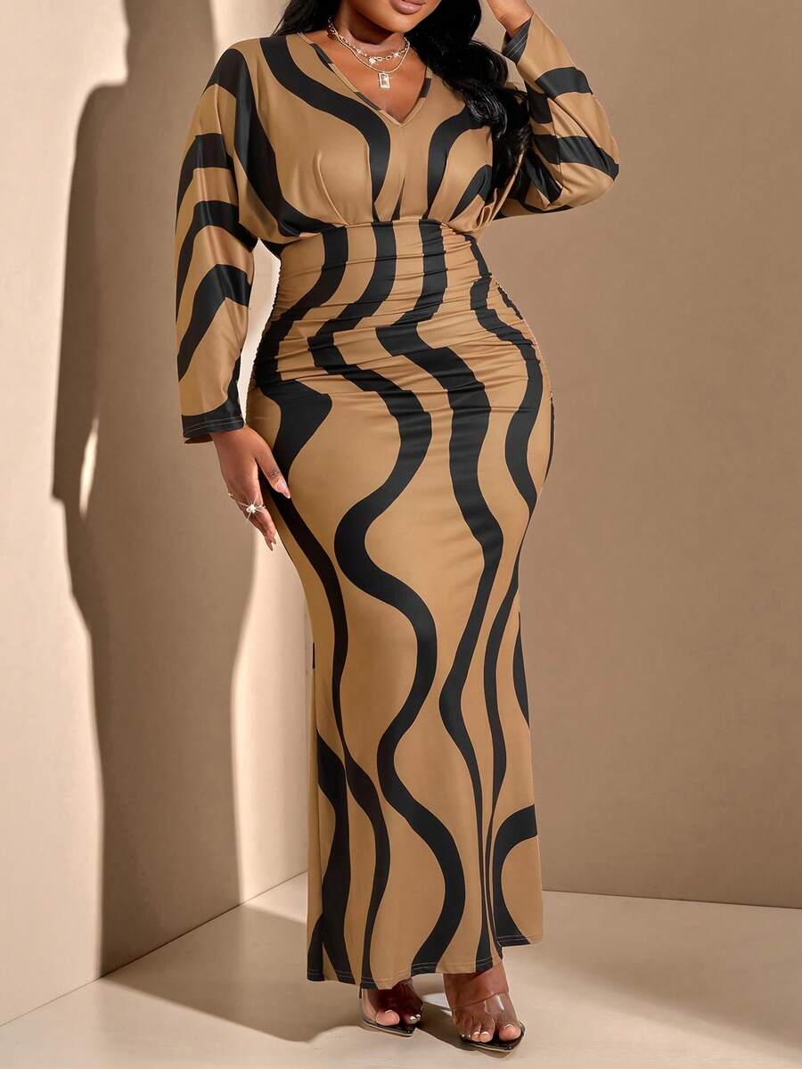 Plus Size Womens Abstract Patt - đánh giá và giá Women'S Fashion Jersey