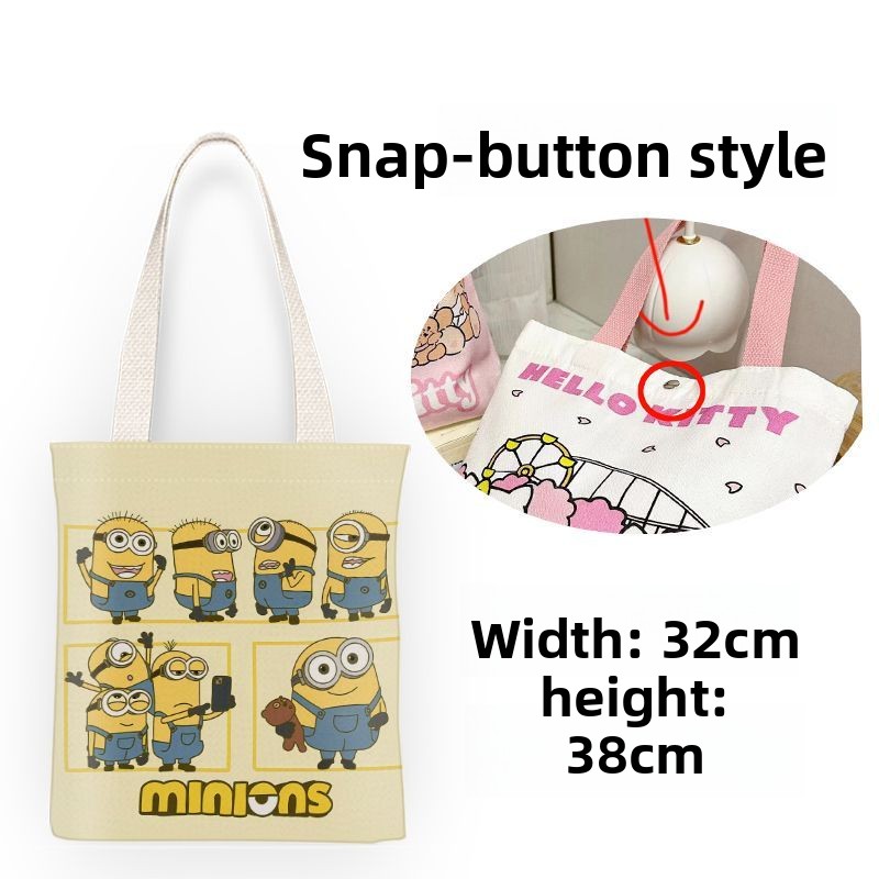 Minions movie animation cartoo - đánh giá và giá Canvas Tote Bag