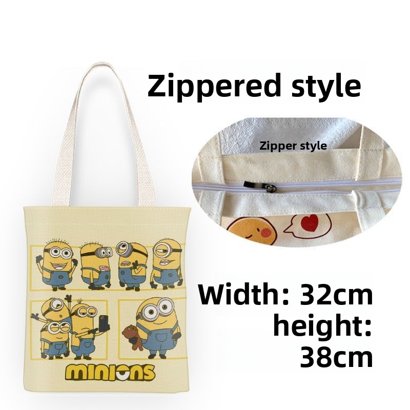 Minions movie animation cartoo - đánh giá và giá Canvas Tote Bag