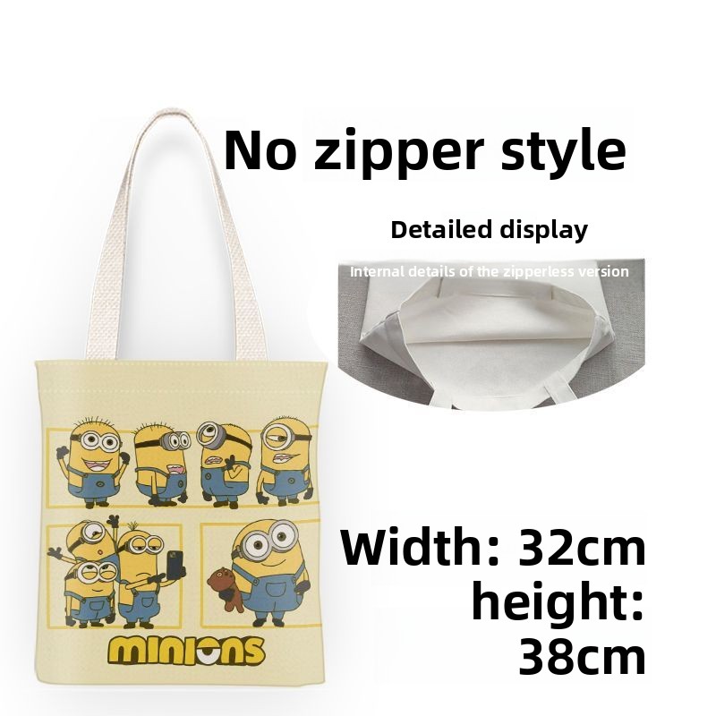 Minions movie animation cartoo - đánh giá và giá Canvas Tote Bag