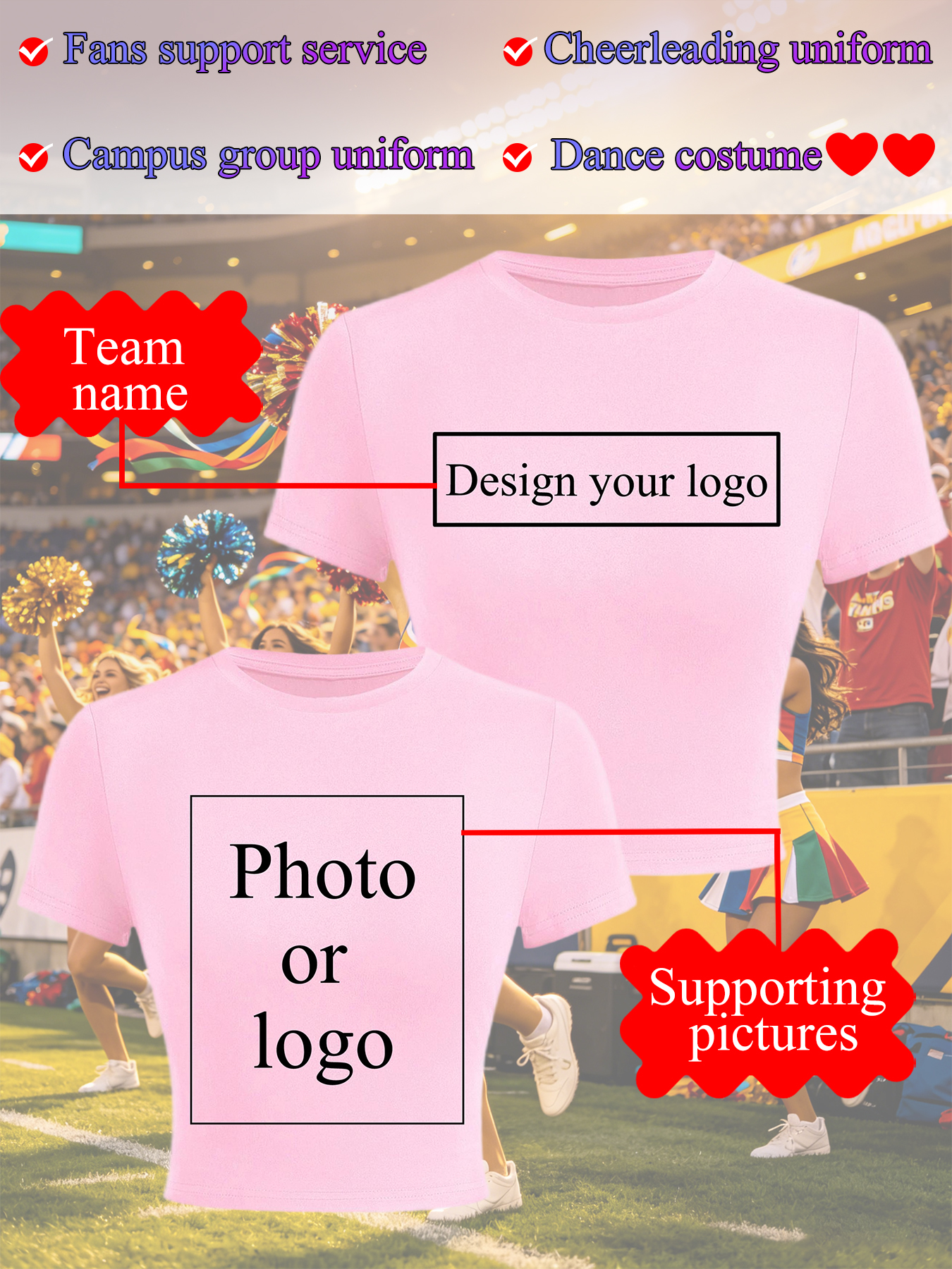 Women's Crop T-shirt Customize - đánh giá và giá Women'S Fashion Jersey