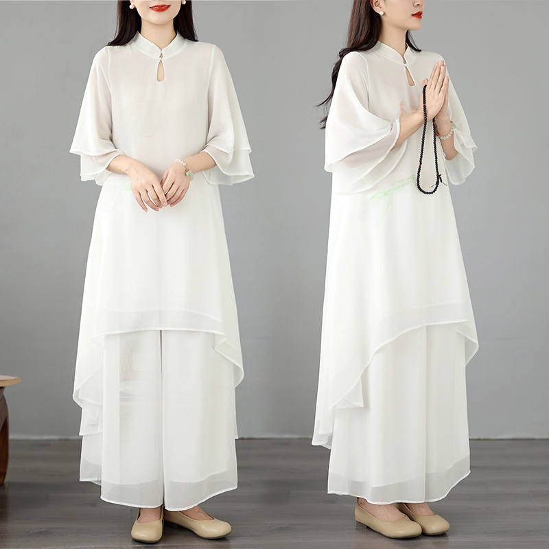 Elegant Long Silk Georgette Pr - đánh giá và giá Women Fashion Over The Years