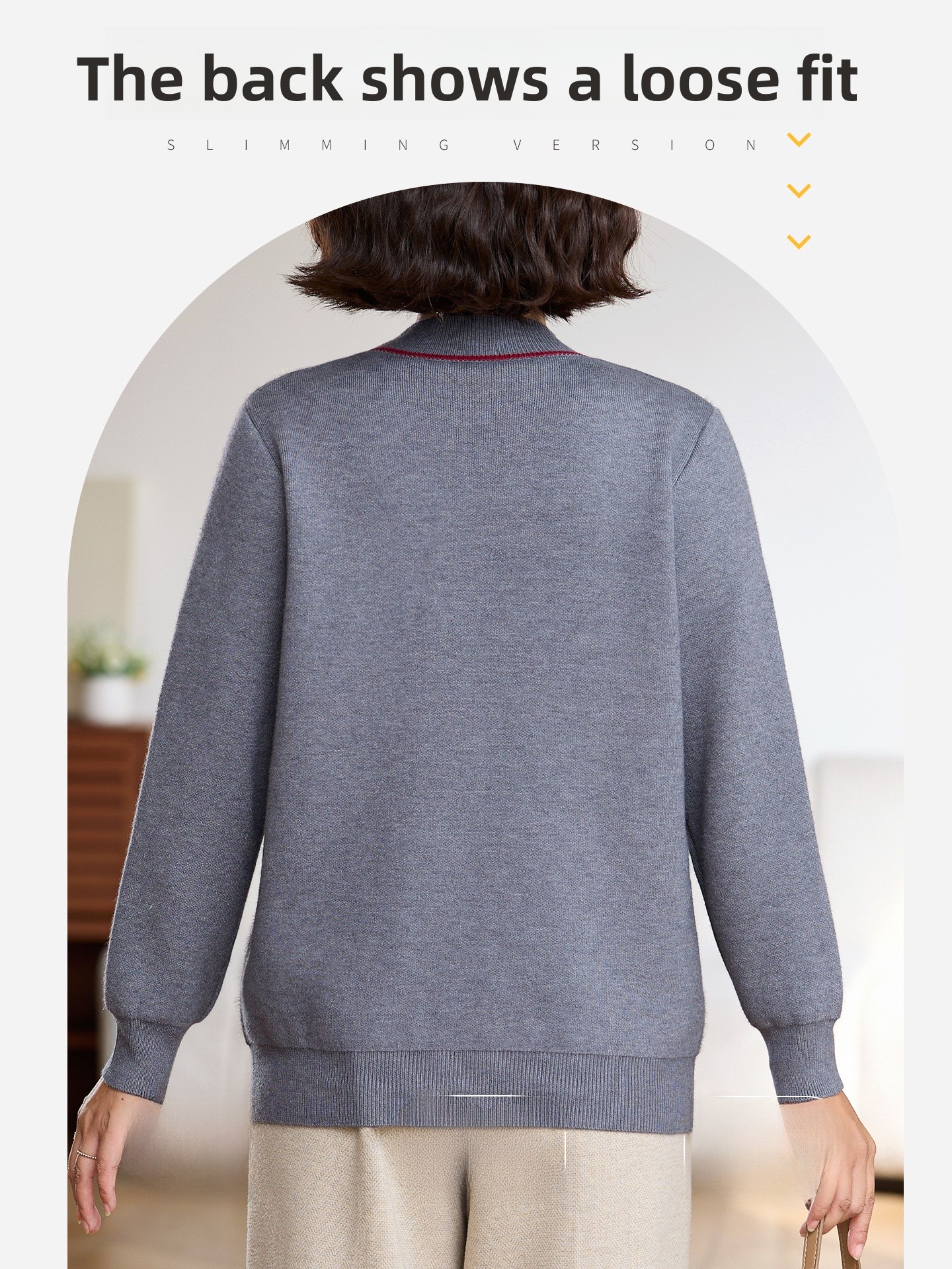 2026  Year Red Knitted Thicken - đánh giá và giá Women Fashion Over 60