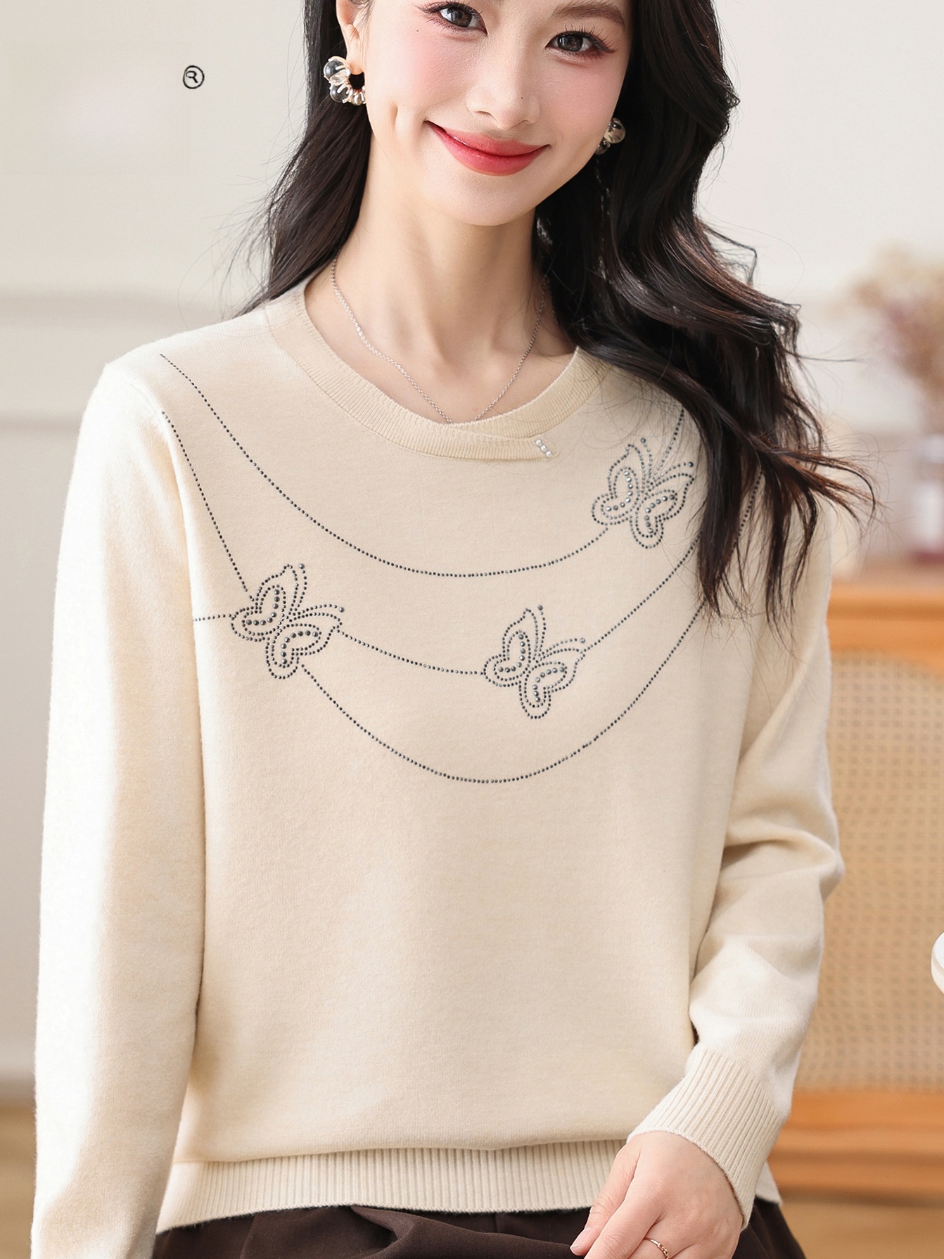 Spring Fashion Embroidered Kni - đánh giá và giá Women Fashion Over 60