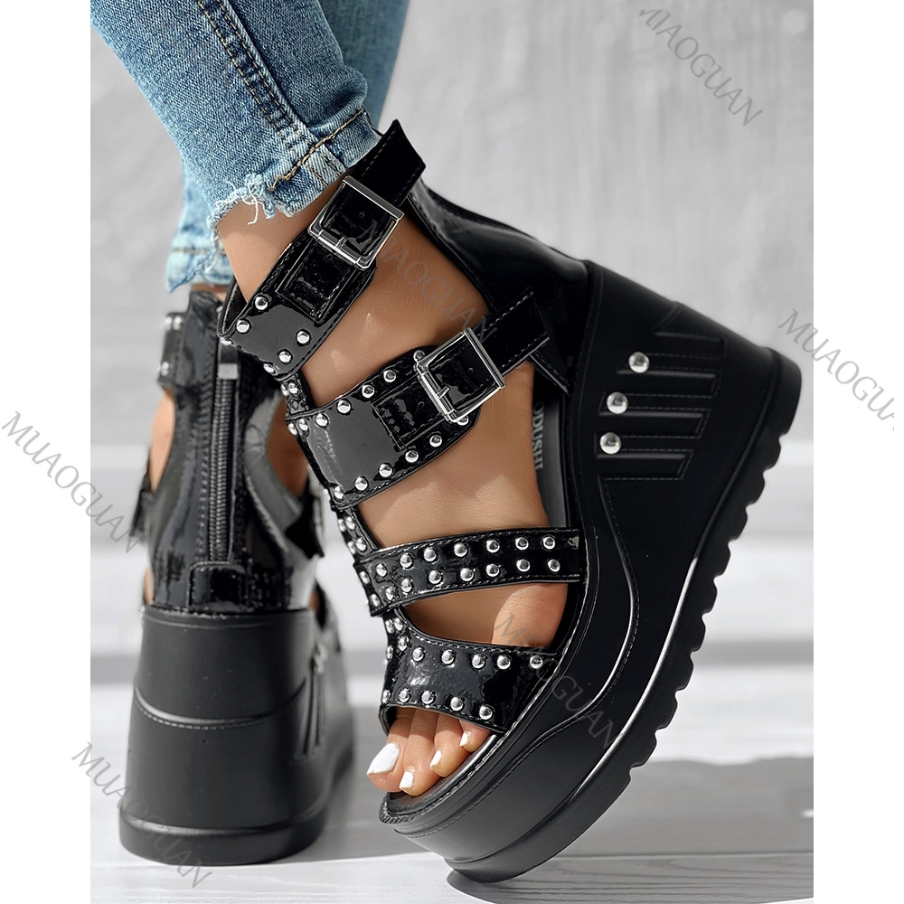 Fashion Women Peep Toe Black S - đánh giá và giá Women'S Fashion Footwear