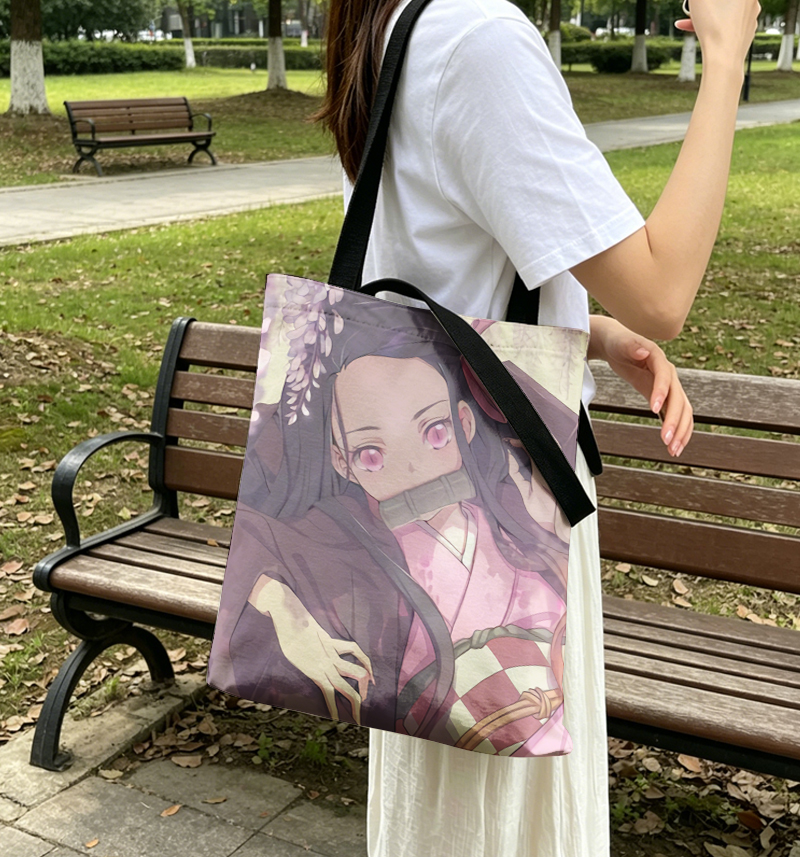 Demon Slayer Kamado Nezuko Wom - đánh giá và giá Canvas Tote Bag