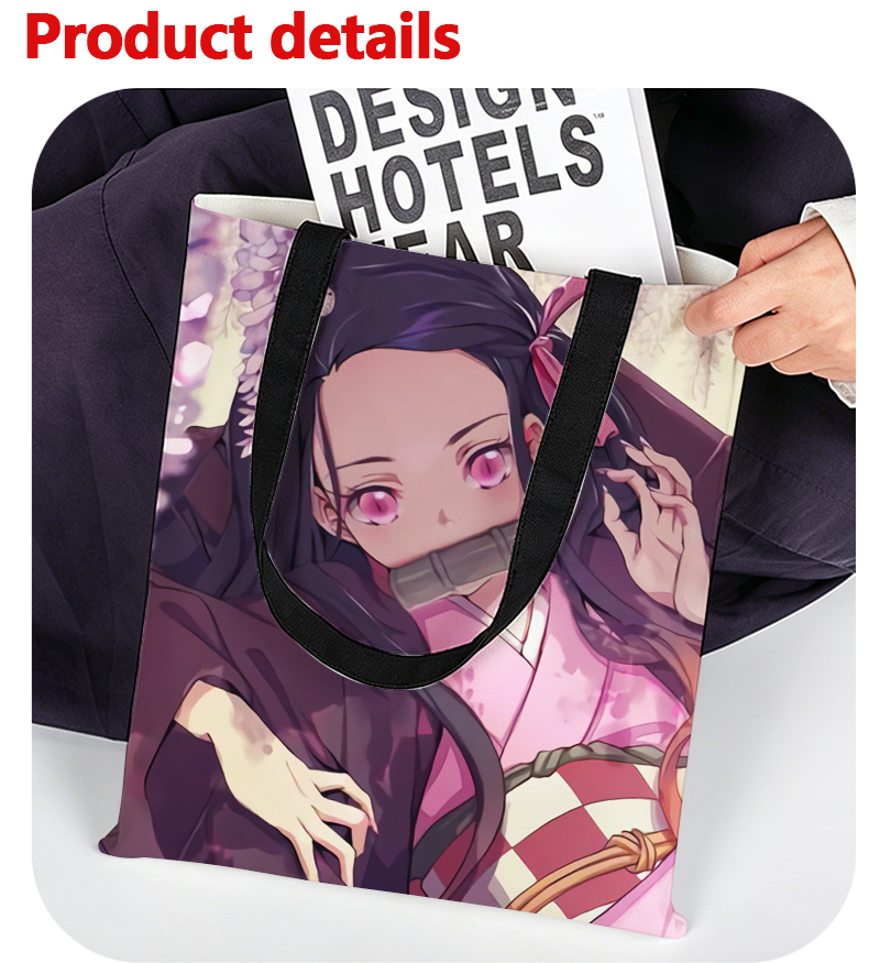 Demon Slayer Kamado Nezuko Wom - đánh giá và giá Canvas Tote Bag