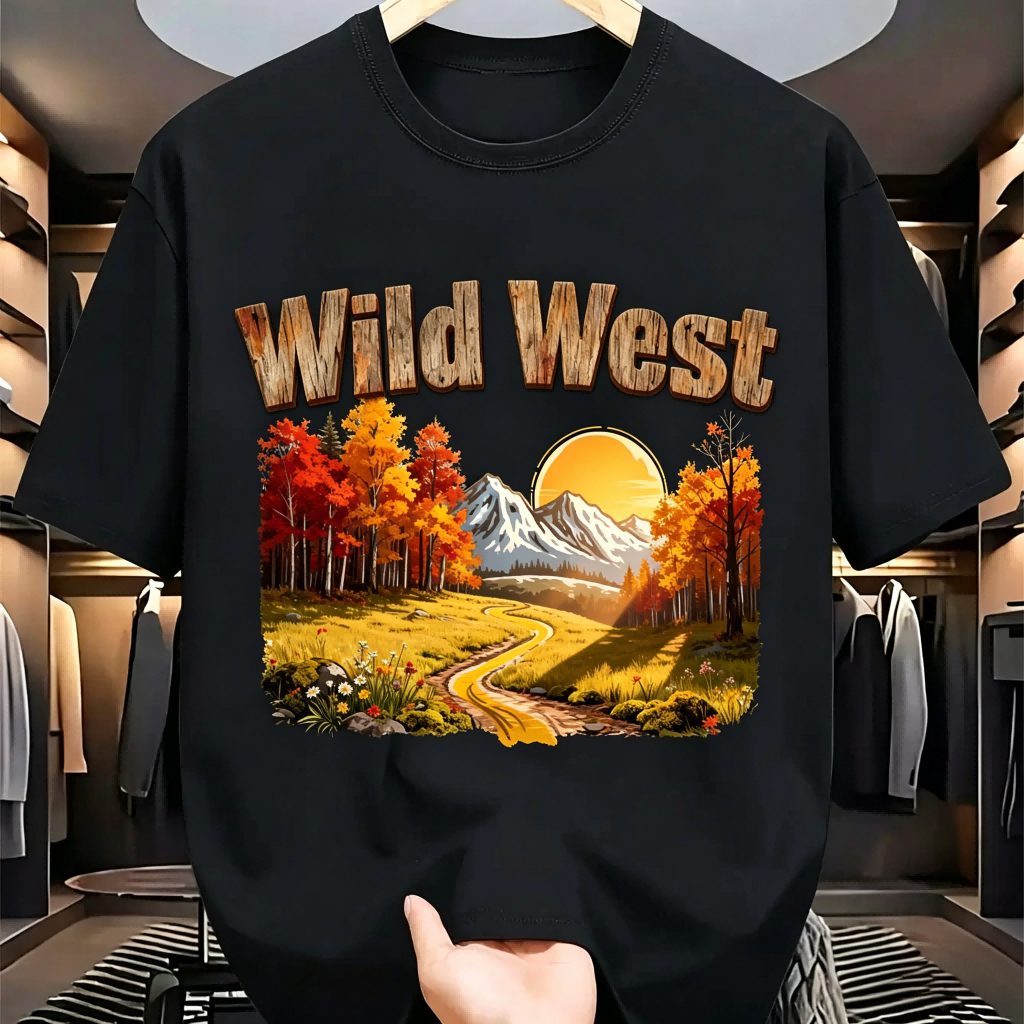Black Cotton Crew Neck T-Shirt - đánh giá và giá Women'S Fashion Wild West