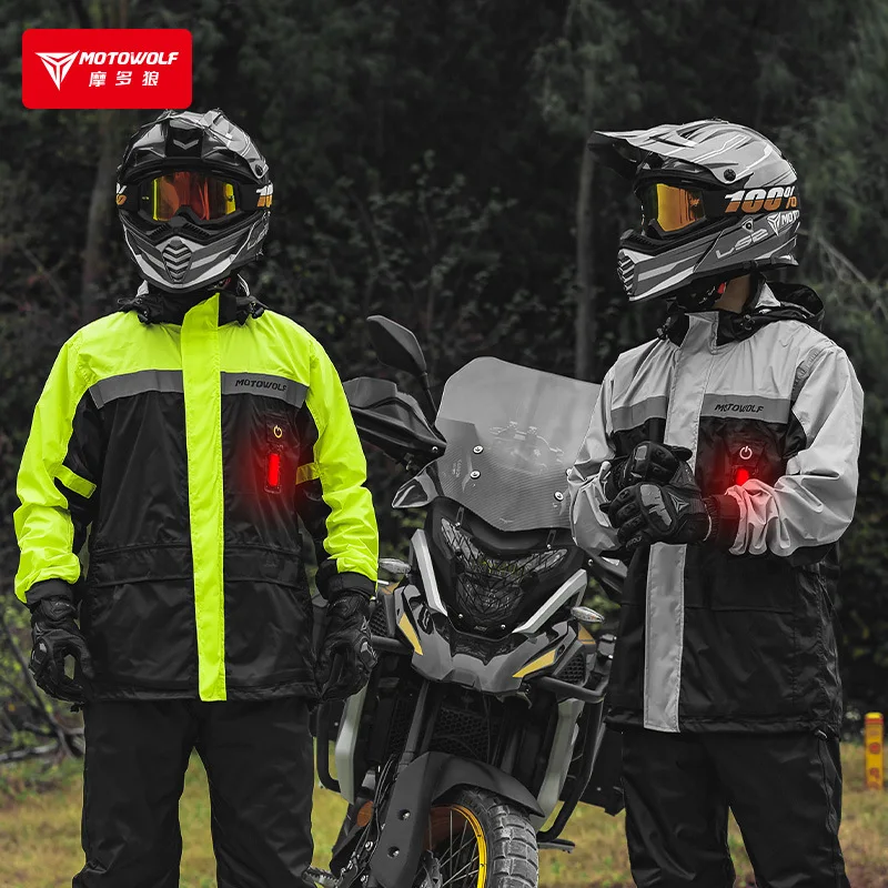 Motowolf Motorcycle Rain Coat  - đánh giá và giá Women'S Fashion Rain Jacket