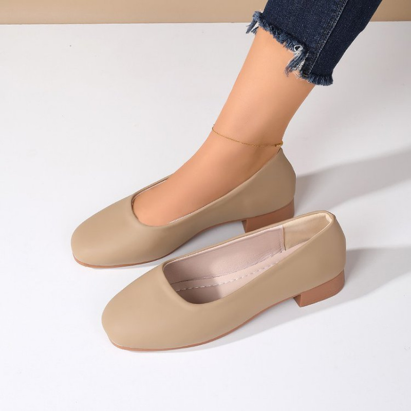 Soft Leather Round Toe Slip-On - đánh giá và giá Women'S Fashion Footwear