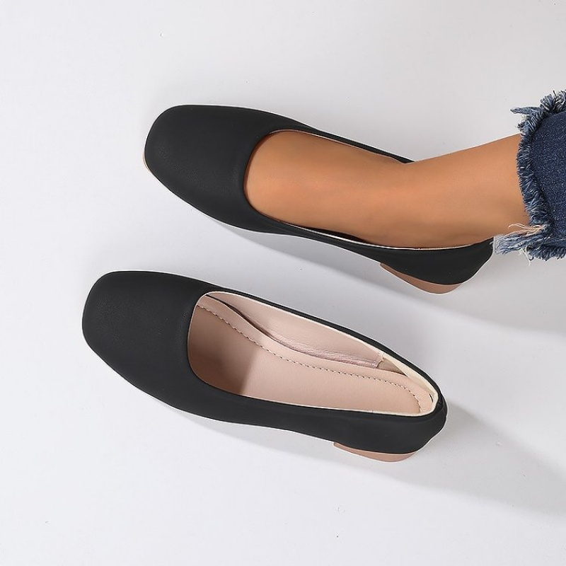 Soft Leather Round Toe Slip-On - đánh giá và giá Women'S Fashion Footwear