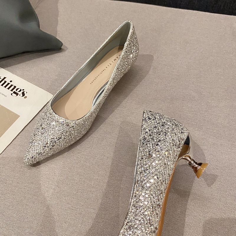 Gold High Heels Women Fashion  - đánh giá và giá Women Fashion Designer