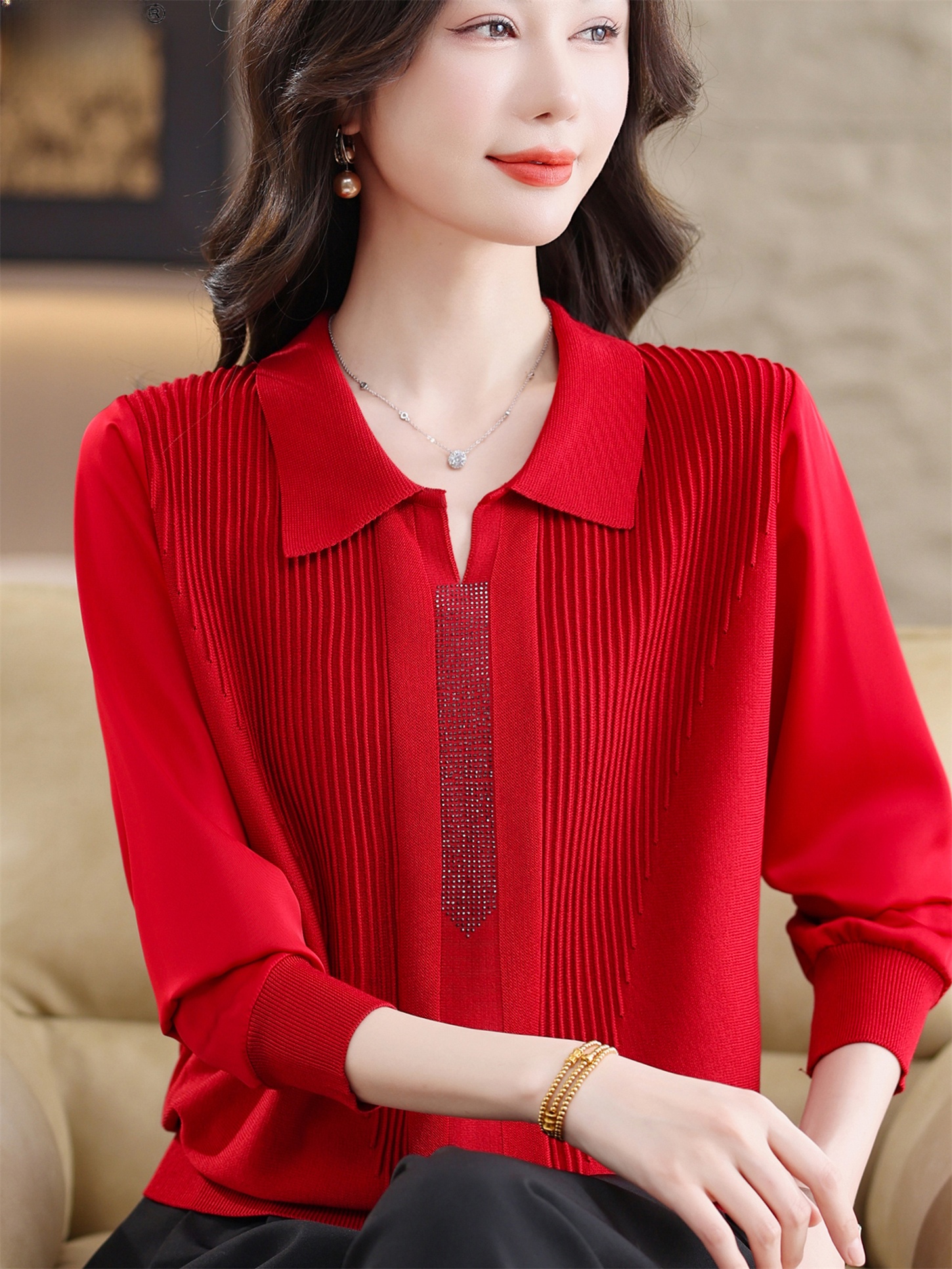 Fashionable Long Sleeve T-Shir - đánh giá và giá Women Fashion Over 60