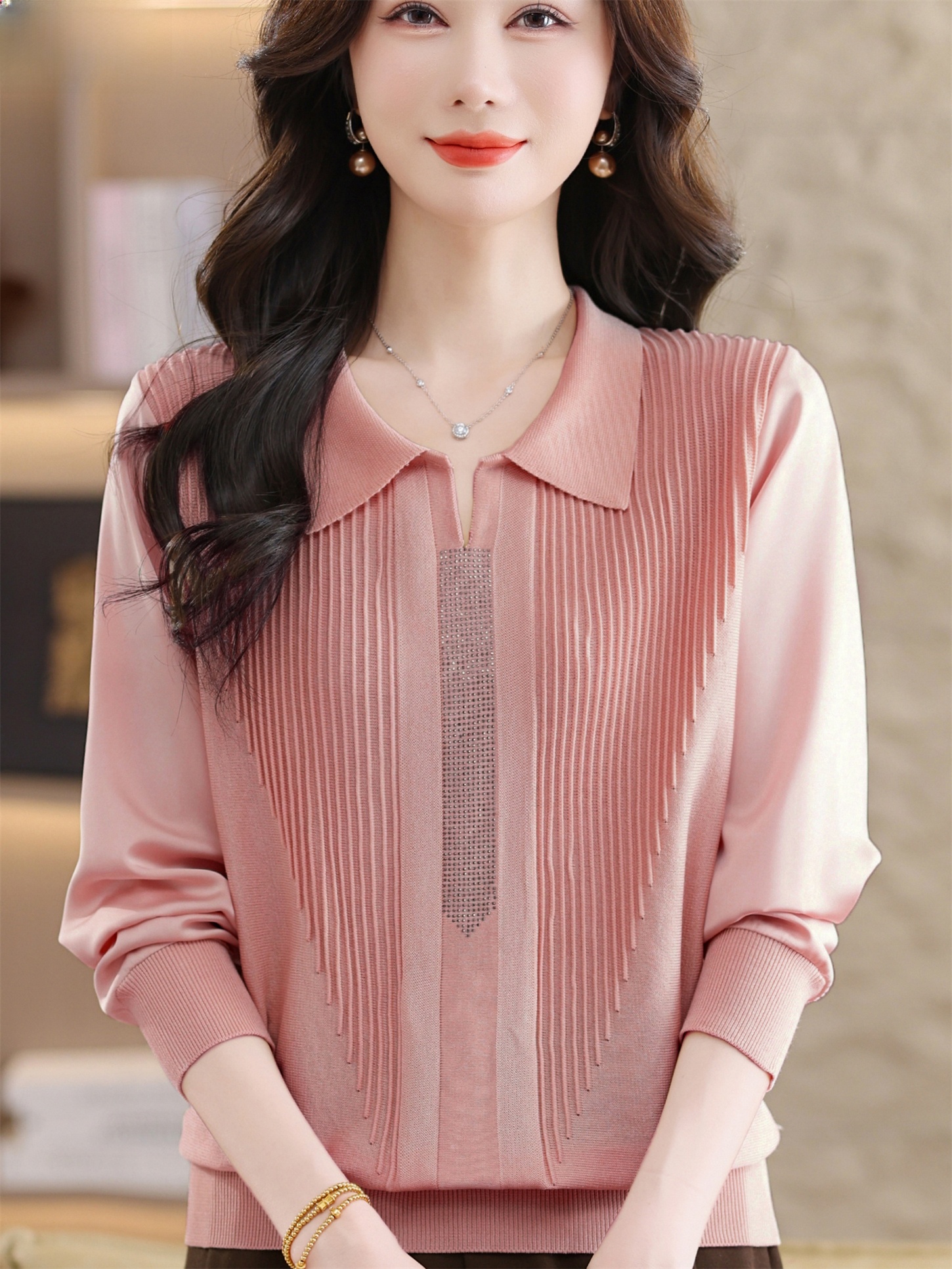 Fashionable Long Sleeve T-Shir - đánh giá và giá Women Fashion Over 60