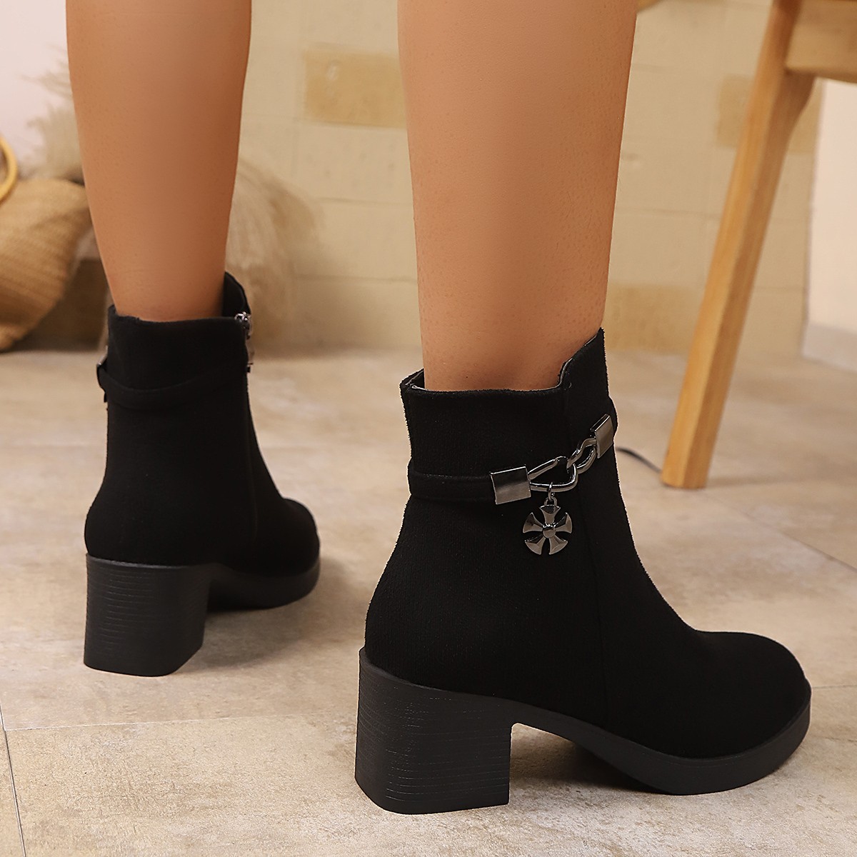 Fashionable New Round Toe Comf - đánh giá và giá Women'S Fashion Riding Boots
