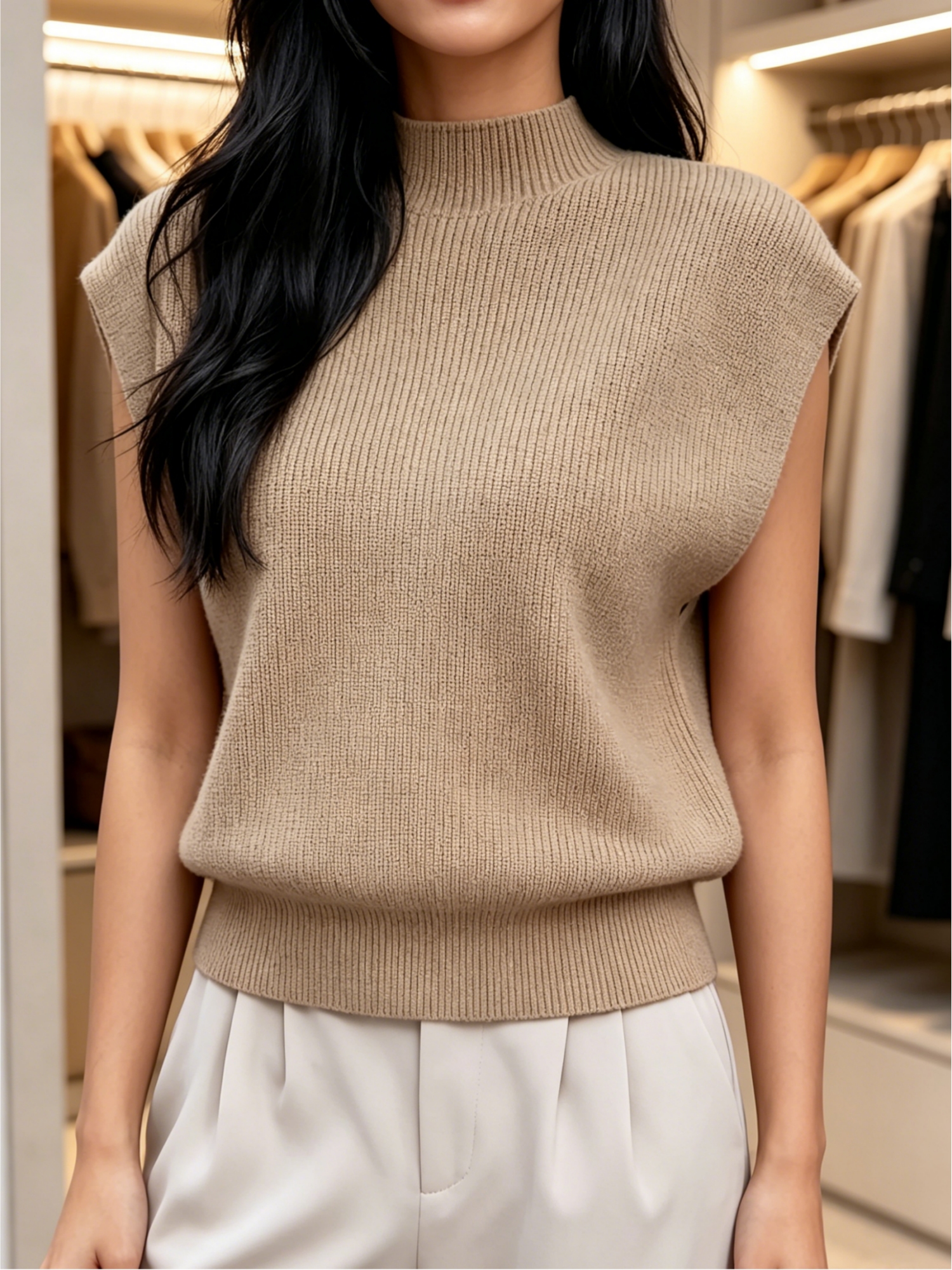 Women's plus size solid color  - đánh giá và giá Women'S Fashion Vest Tops