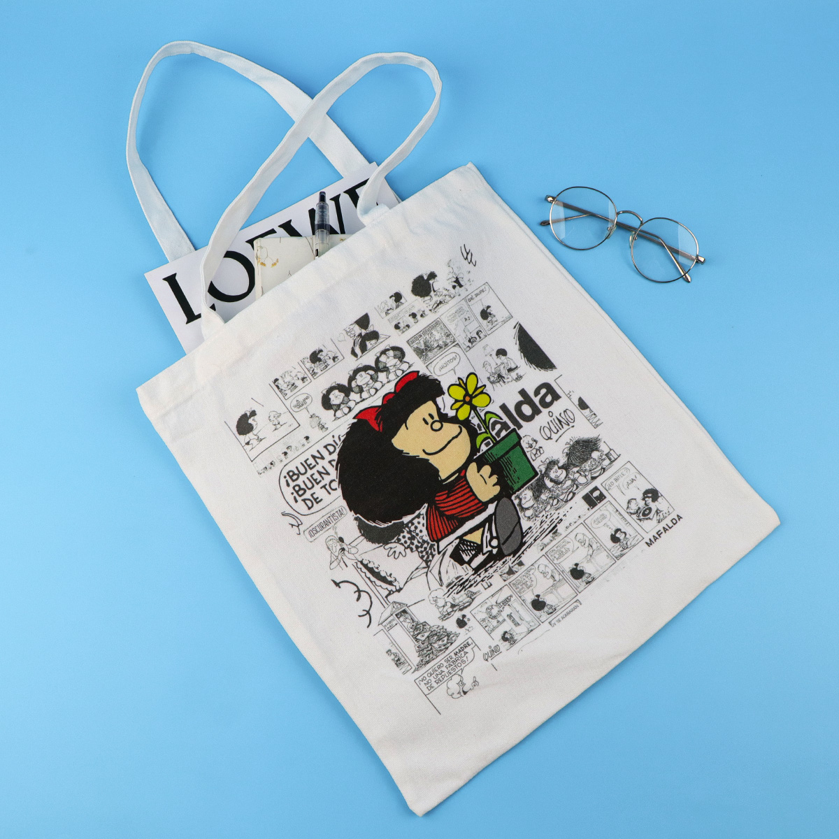Fashion Canvas Tote Bag Women  - đánh giá và giá Canvas Tote Bag