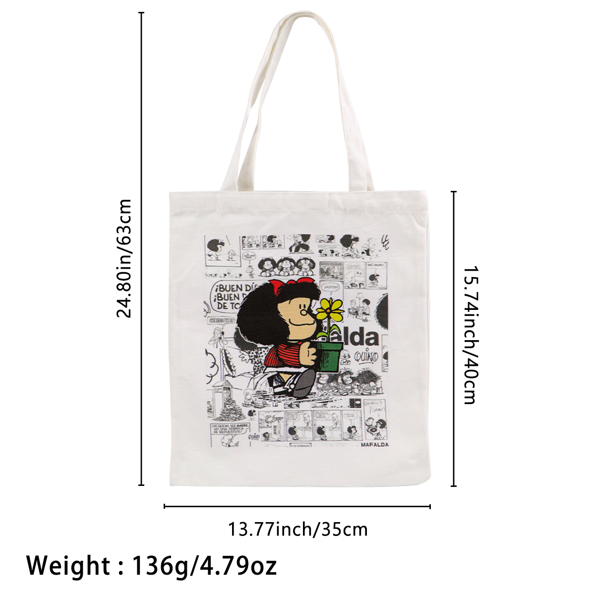 Fashion Canvas Tote Bag Women  - đánh giá và giá Canvas Tote Bag