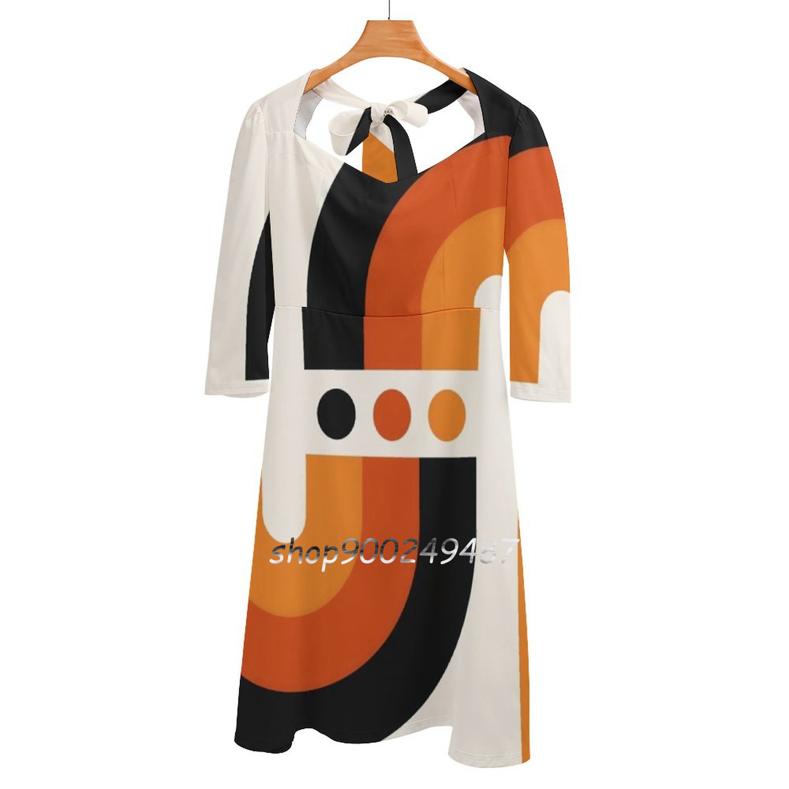 Sunset Rainbow Flare Dress Squ - đánh giá và giá Women'S Fashion Of The 60S