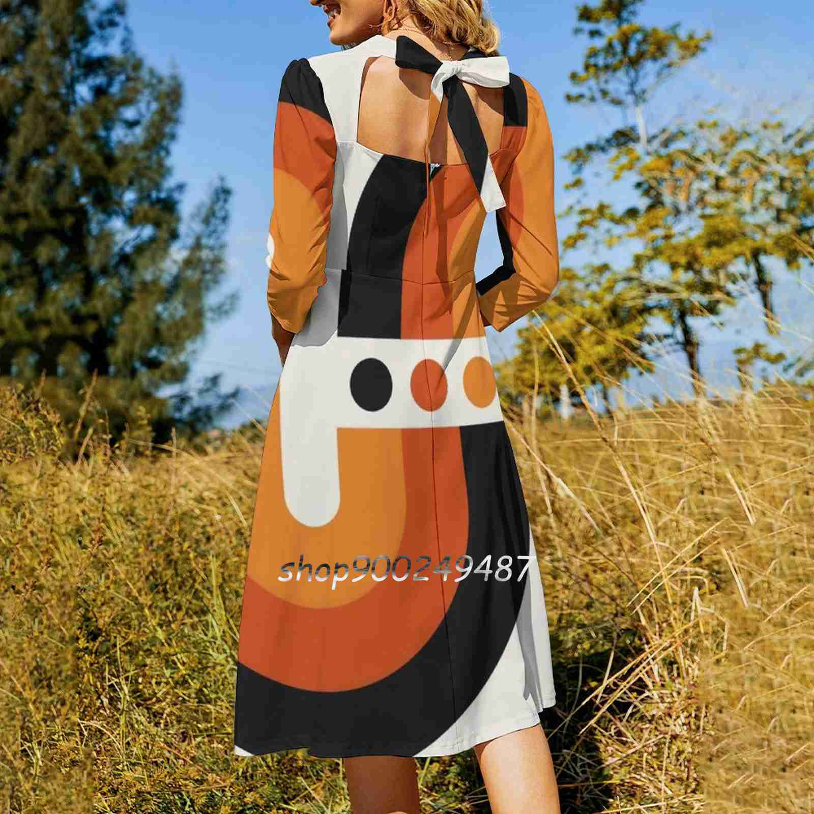 Sunset Rainbow Flare Dress Squ - đánh giá và giá Women'S Fashion Of The 60S