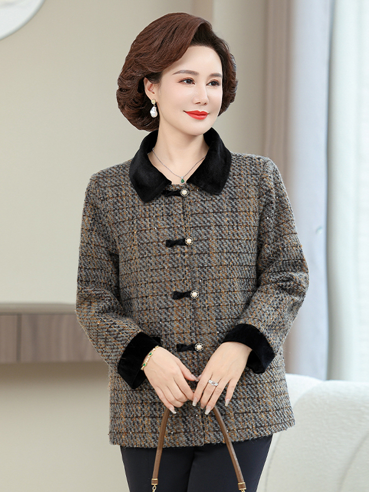 New Spring Fashion Woolen Coat - đánh giá và giá Women Fashion Over 60