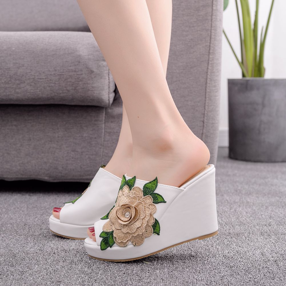Womens Flower Open Toe Fashion - đánh giá và giá Women Queen Fashion