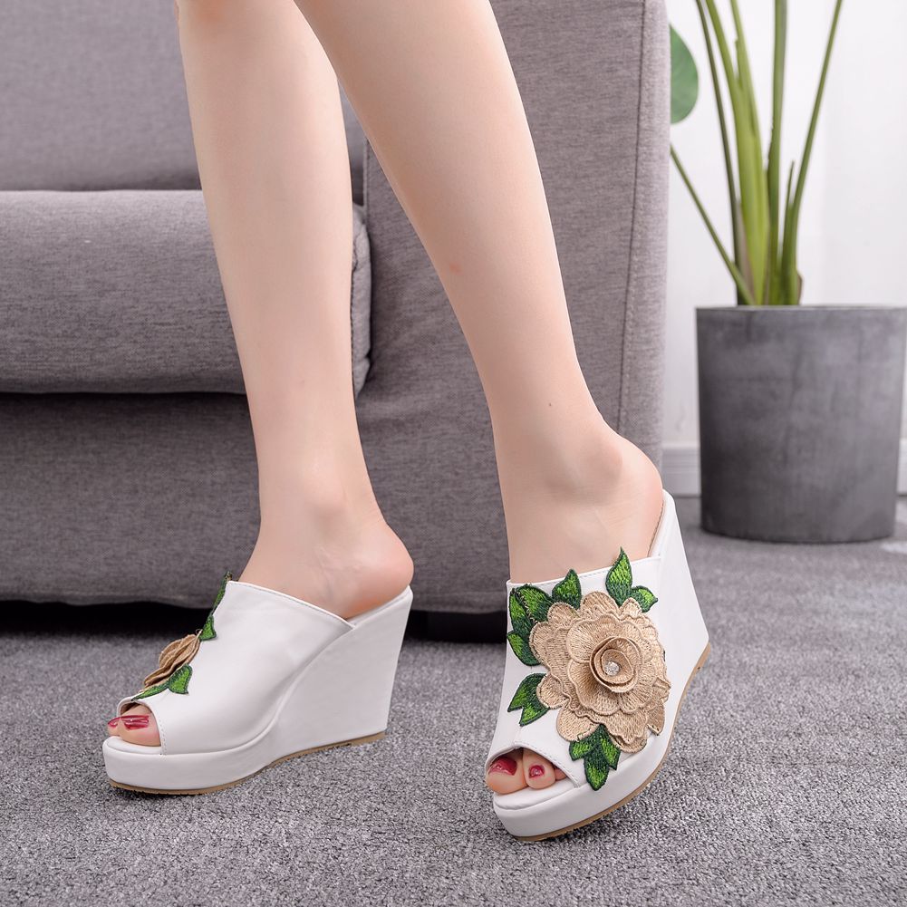 Womens Flower Open Toe Fashion - đánh giá và giá Women Queen Fashion