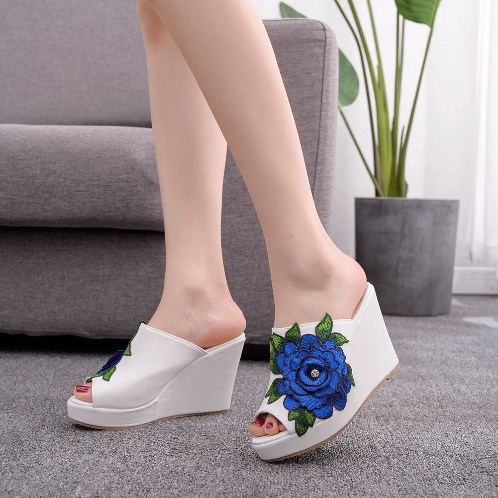 Womens Flower Open Toe Fashion - đánh giá và giá Women Queen Fashion