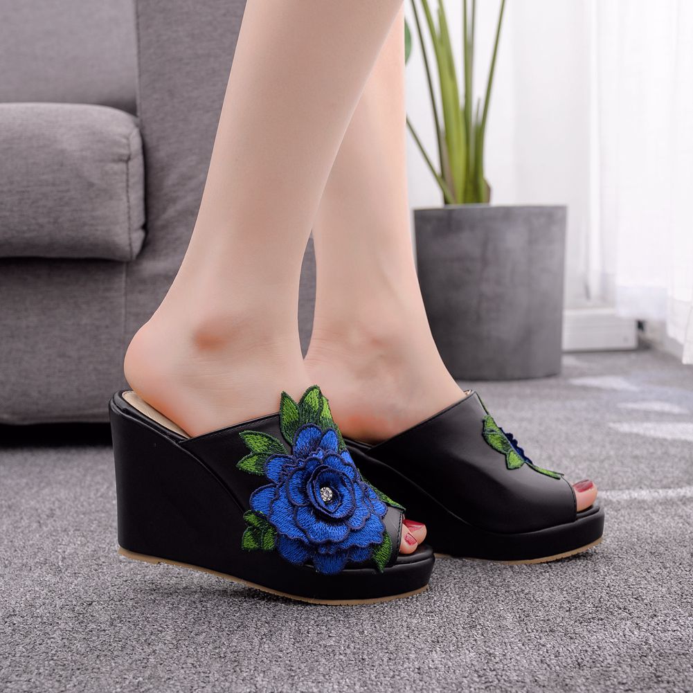 Womens Flower Open Toe Fashion - đánh giá và giá Women Queen Fashion