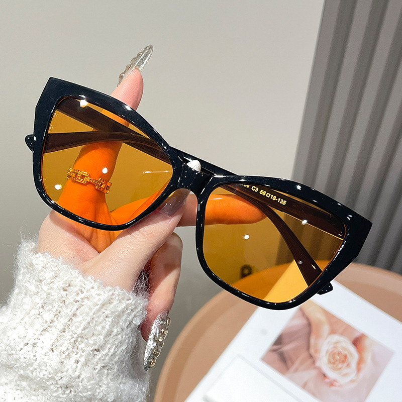 Women Color Block Cat Eye Eyeg - đánh giá và giá Women'S Fashion Eyeglass Frames