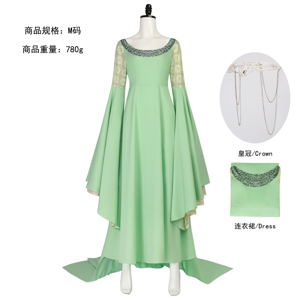Halloween Costumes Arwen Cospl - đánh giá và giá Women Queen Fashion