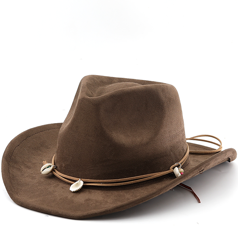 Unisex Cowboy Hat Suede Fashio - đánh giá và giá Women'S Fashion Wild West