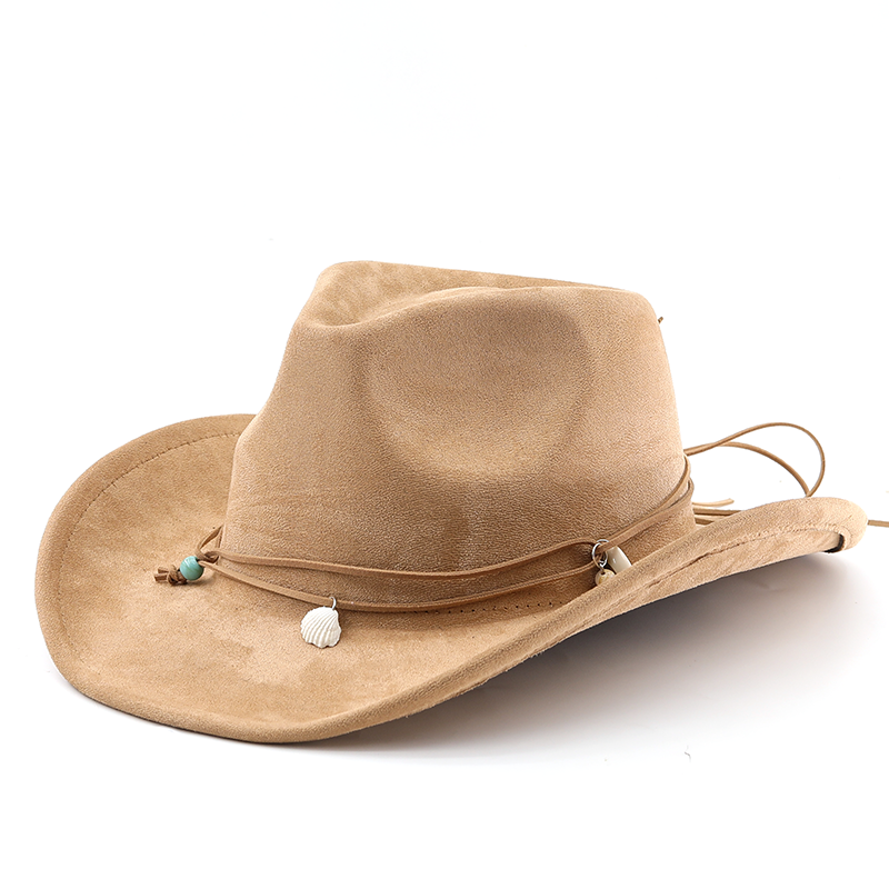 Unisex Cowboy Hat Suede Fashio - đánh giá và giá Women'S Fashion Wild West