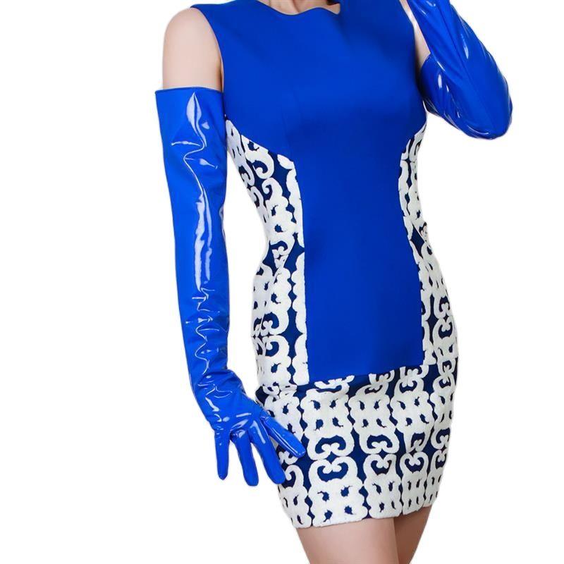 60cm Extra Long Patent Leather - đánh giá và giá Women Fashion Over 60