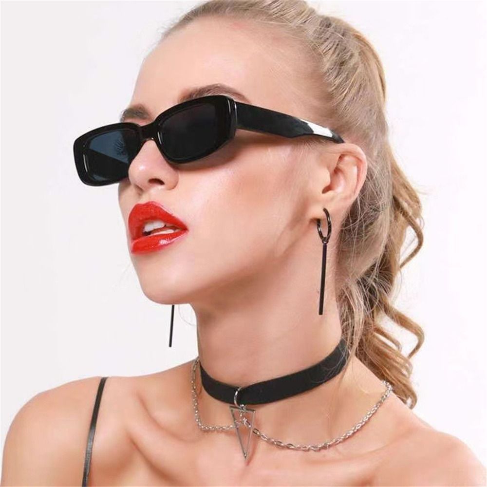 Trendy Narrow Square Frame Y2K - đánh giá và giá Women'S Fashion Eyeglass Frames