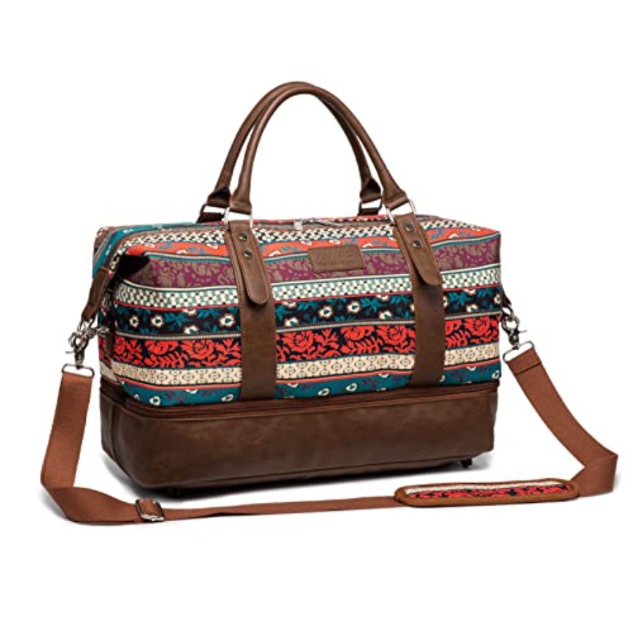 Garment Bag with Shoes Compart - đánh giá và giá Canvas Tote Bag
