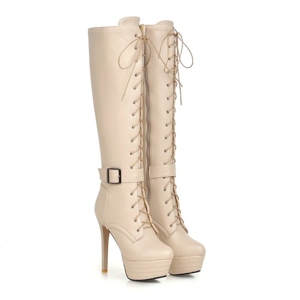 Knee High Boots Womens Botas M - đánh giá và giá Women'S Fashion Riding Boots