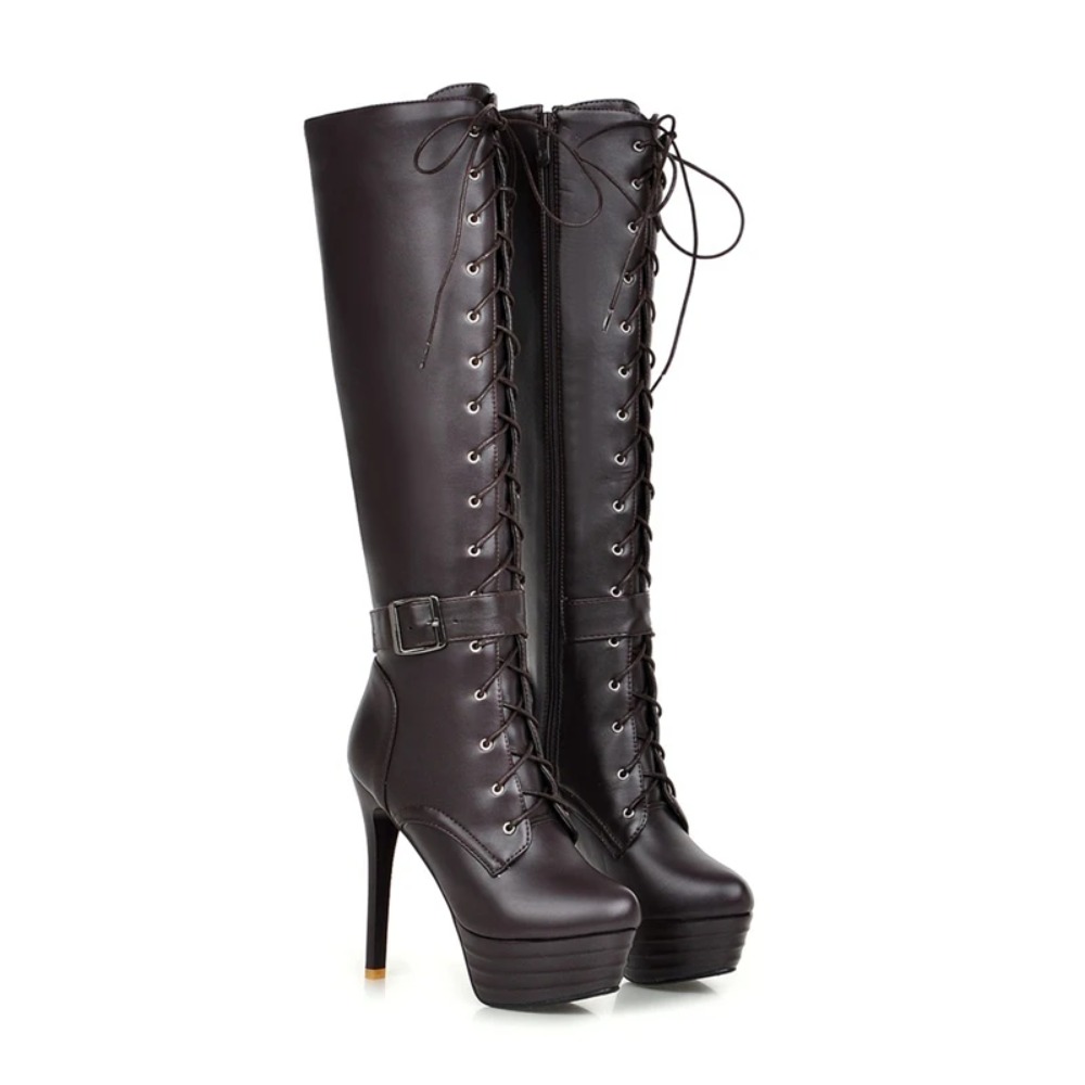 Knee High Boots Womens Botas M - đánh giá và giá Women'S Fashion Riding Boots