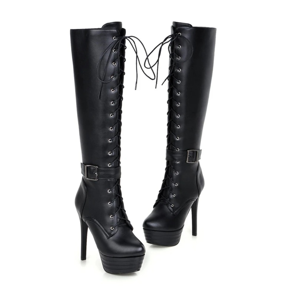 Knee High Boots Womens Botas M - đánh giá và giá Women'S Fashion Riding Boots
