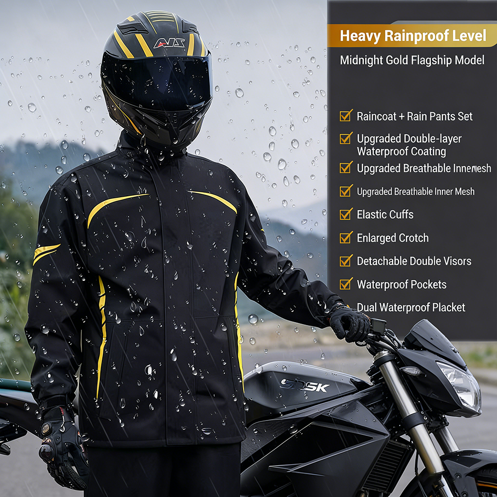 Motorcycle Rain Suit Men Women - đánh giá và giá Women'S Fashion Rain Jacket